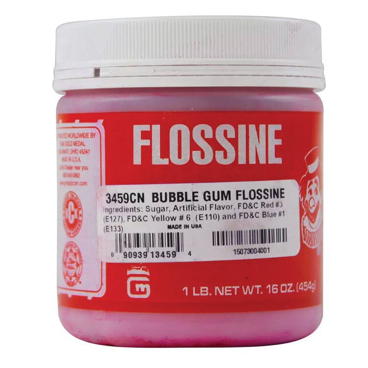 Gold Medal Flossine bubble gum